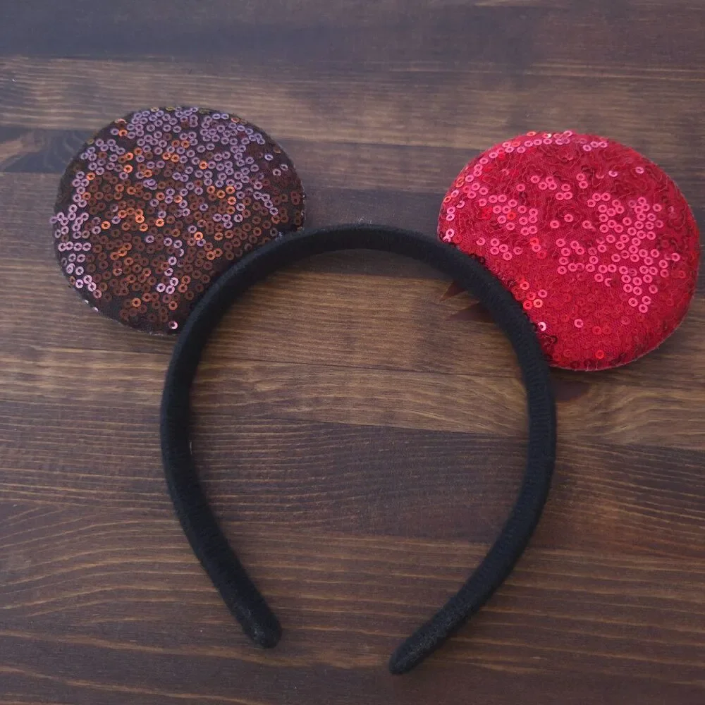 Disney Cars Lightning McQueen Mater Mickey Ears Handmade Headband